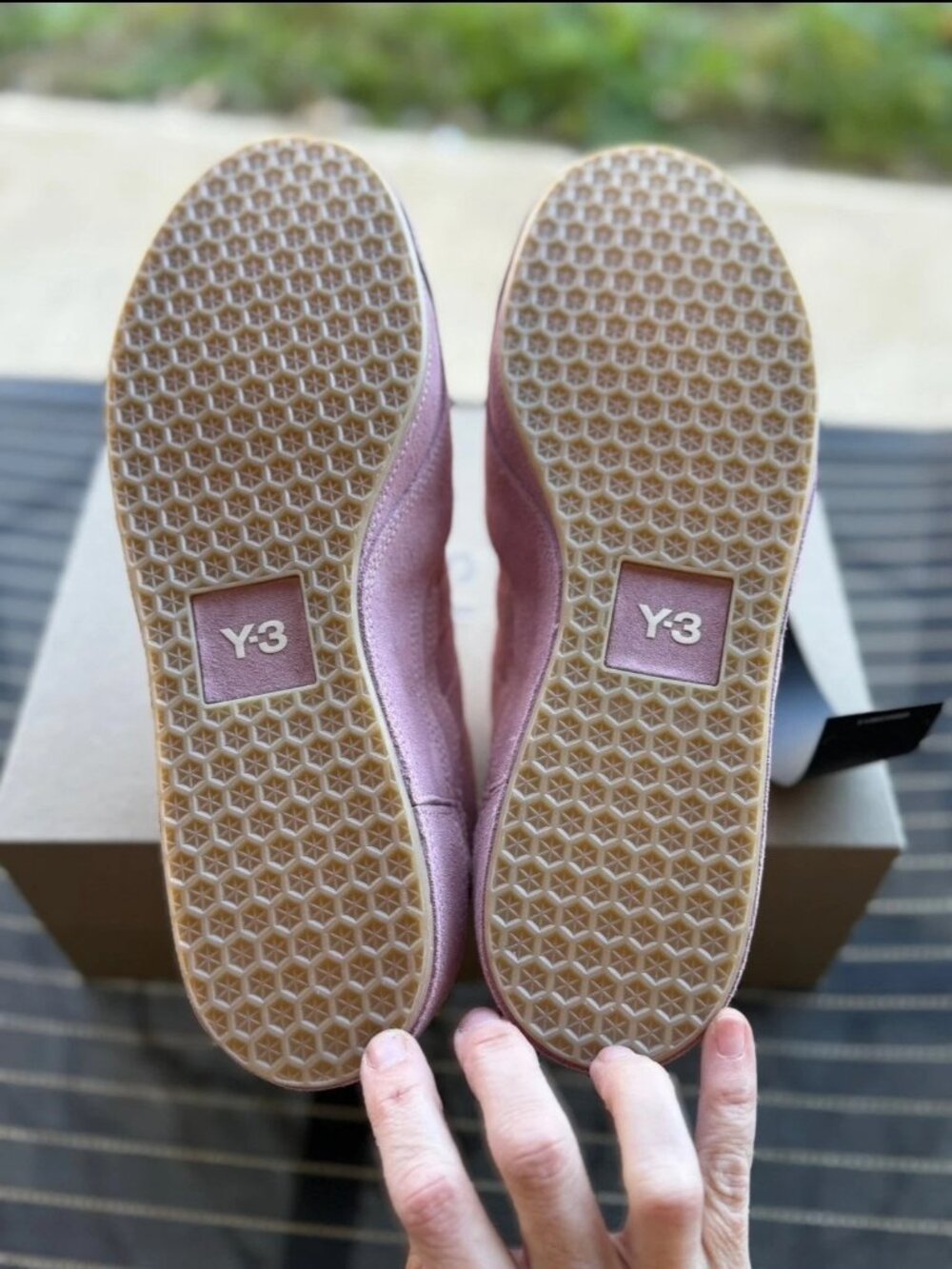 adidas Y-3 Gazelle sneakers--Men 8.5; Women 9.5 - Picture 5 of 10